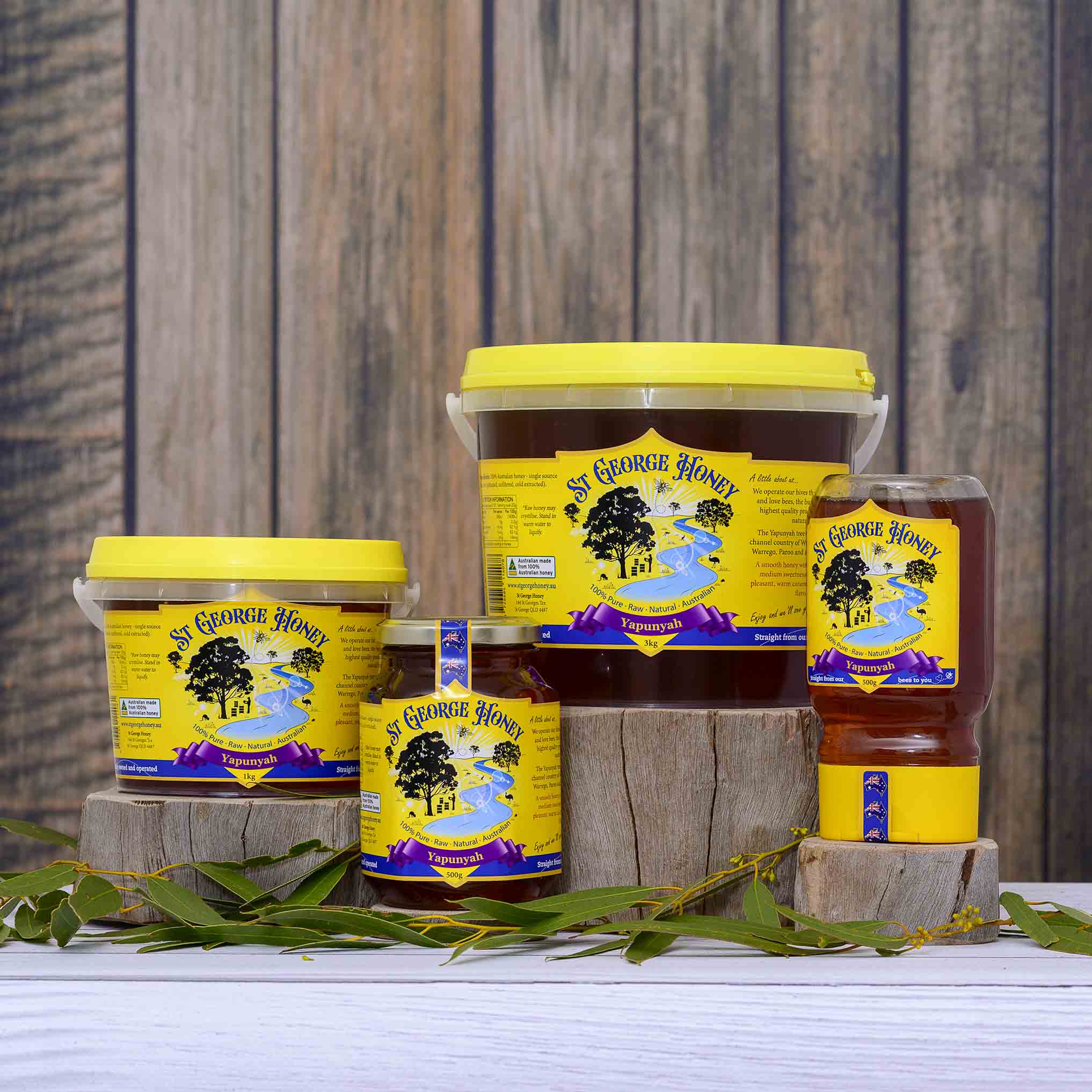 George Ruan Honey Yapunyah - Raw Australian Honey – St George Honey